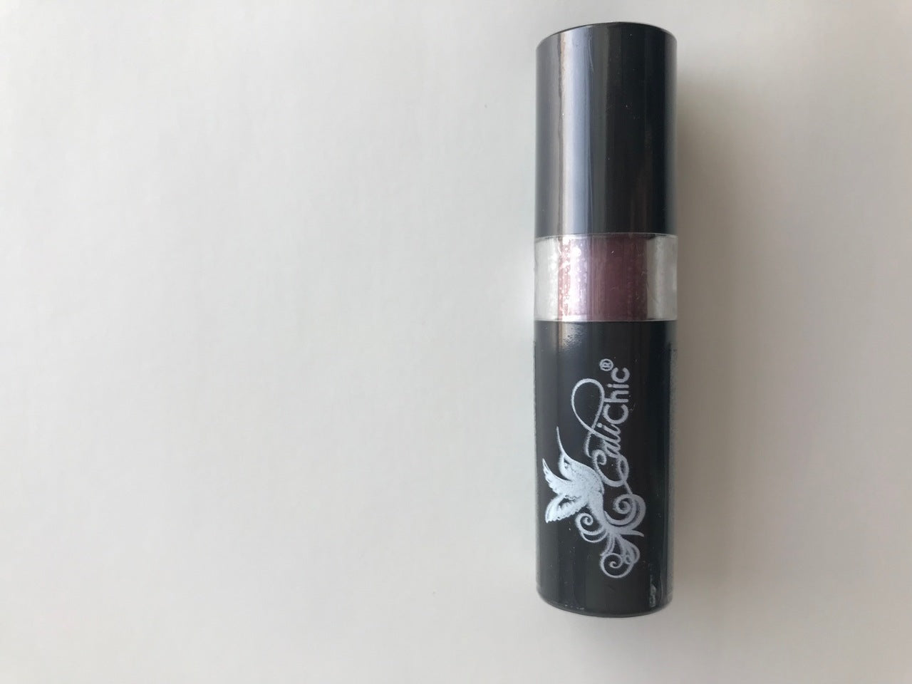 Cali Chic Lipstick Organic Natural Moisturizing Richly Pigmented Purely Plum Individually Sealed